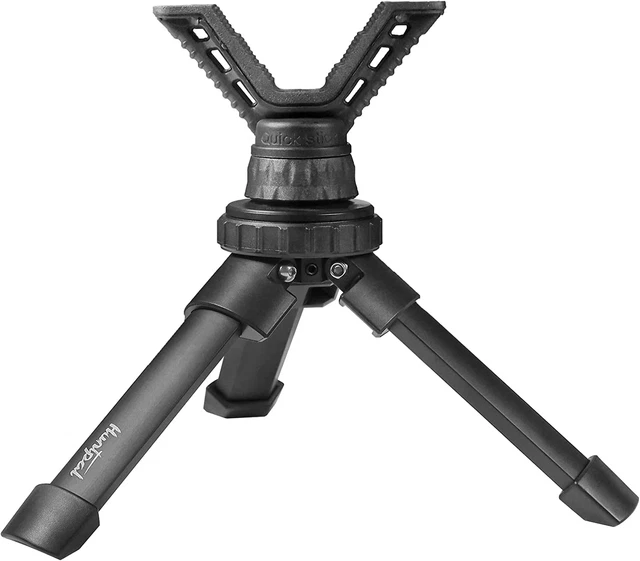 PORTABLE BENCH SHOOTING Tripod Table Shooting Stick Gun Rifle V Gun