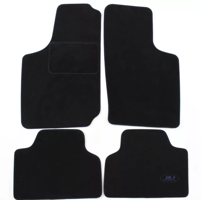 TAPIS DE SOL NOIR VELOURS SUR MESURE pour OPEL TIGRA  A  1993-2000  4 pcs