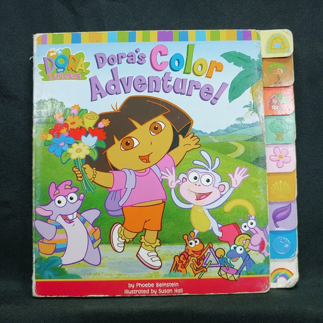 DORA THE EXPLORER, Dora's Color Adventure! by Phoebe Beinstein (2002 ...