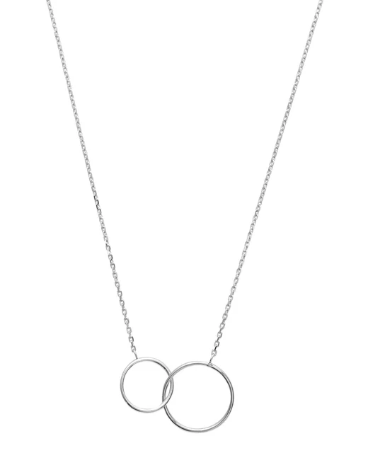 Collier Argent 925 Pendentif Carré Zirconium Et Amazonite - Neuf Avec étiquettes