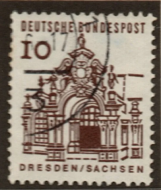 BRD 1964, Michel 454 - Deutsche Bauwerke - Kleines Format, gestempelt