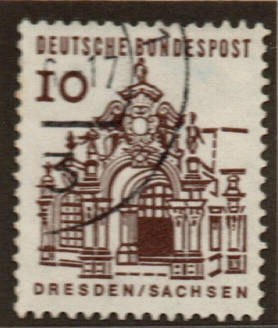 BRD 1964, Michel 454 - Deutsche Bauwerke - Kleines Format, gestempelt