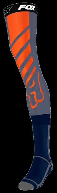 Fox Racing Ginocchiera Coppia Calzini Grigio Large