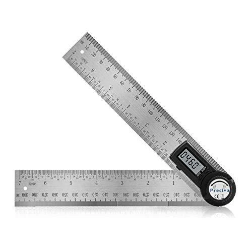 Digital Angle Finder Protractor, Preciva Digital Protractor 7 inch / (400MM)