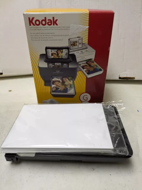New Kodak Picture Film G200 Color Cartridge Photo Paper Kit G600 Series Printer