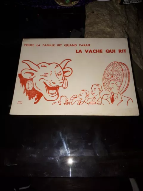 Ancien Buvard La Vache Qui Rit Vintage