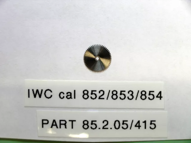 IWC cal 852 / 853 / 854 Ratchet wheel part  85 2 05   415