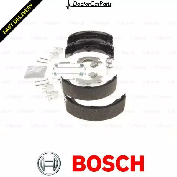 Hand Brake Shoes Rear FOR PEUGEOT BOXER 06->15 2.2 3.0 Bosch 2