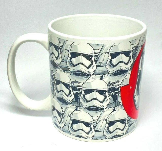 Star Wars Coffee Mug White Black Ceramic Cup UnderGround Toys LucasFilm Ltd