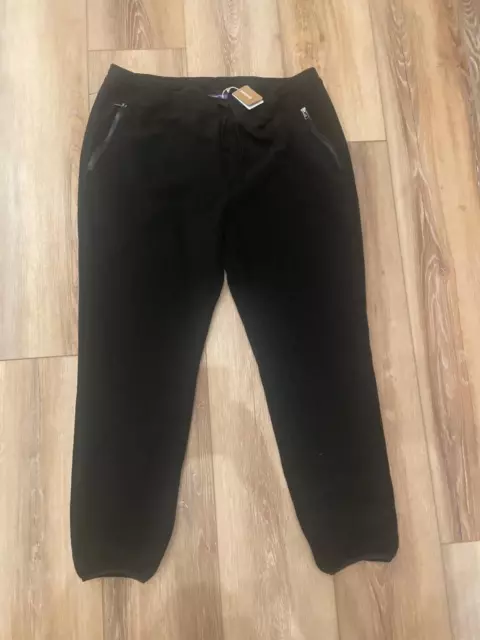 Nuevo Pantalón de Sudor Patagonia Synch Vellana - Negro Para Hombre XX Grande XXL