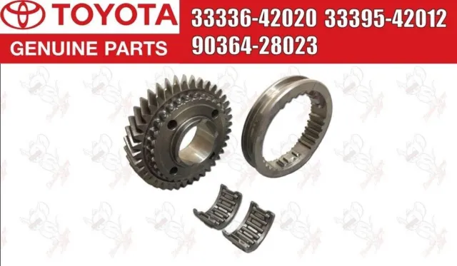 Kit de reparación de 5ª marcha original Toyota 33336-42020 / 33395-42012 /...