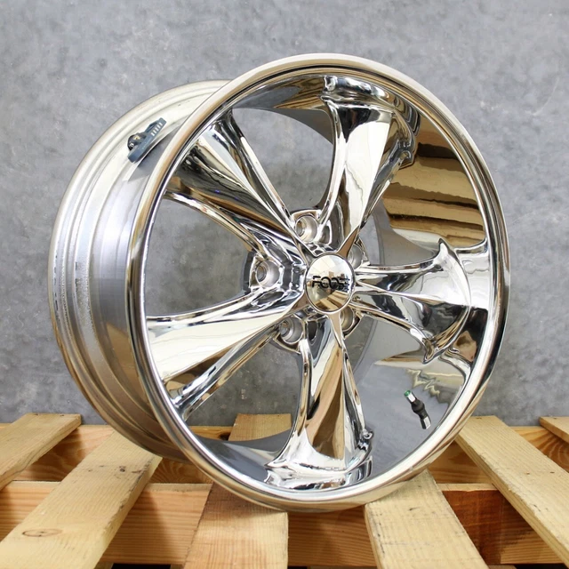 FOOSE F105 LEGEND Chrome 18x8.5 5x120 +34 Wheels Set of Rims FOOSE F105 LEGEND Chrome 18x8.5 5x120 +34 Wheels Set of Rims