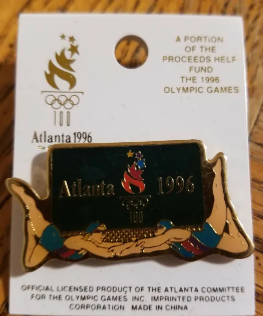 1996 Atlanta Olympic Pin - Synchronize Swimming 
