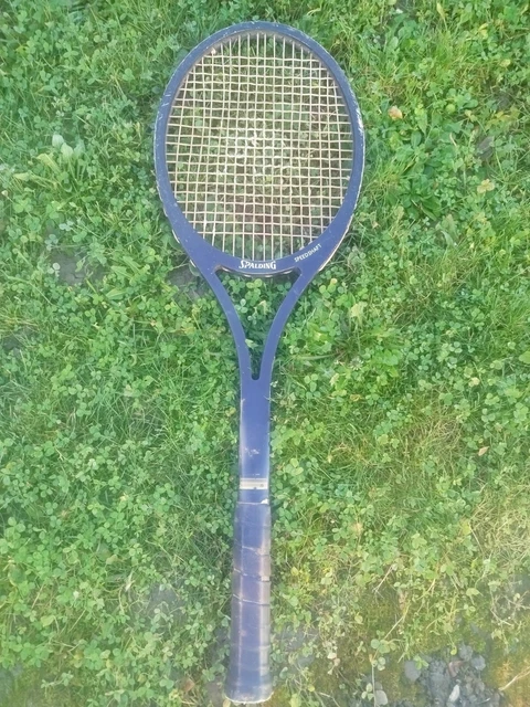 Raquette de tennis en bois vintage Spalding Dennis Ralston