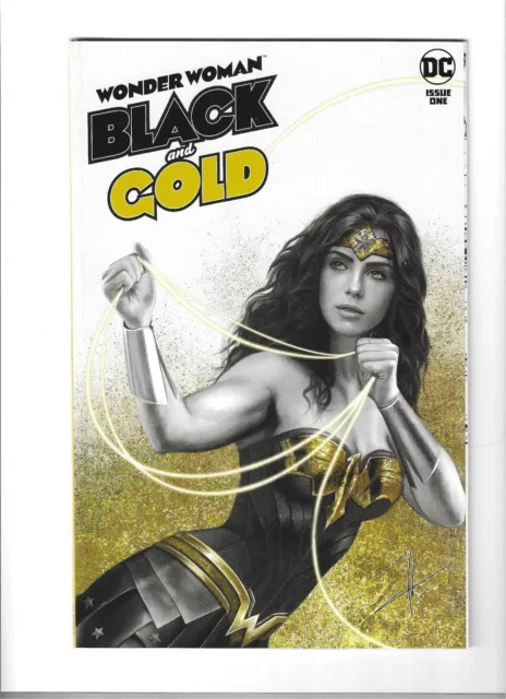 Wonder Woman: Black and Gold #1 (2021) Carla Cohen Trade Variant Cover