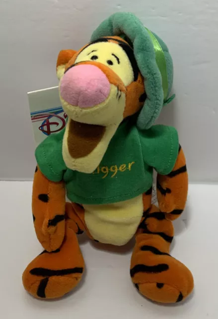 Disney Store Tigger St Patricks Day Mini Plush