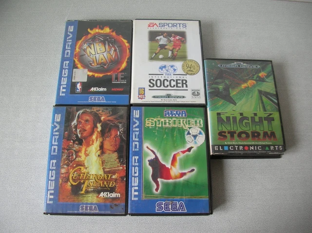 Jeu Vidéo International Rugby Sur Sega Megadrive - Version PAL Française - État Correct