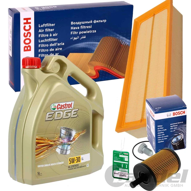 TAGLIANDO 4 FILTRI E OLIO CASTROL 5W30 VOLKSWAGEN TIGUAN I 2.0 TDI - Foto 5