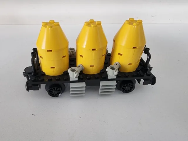 Lego 7730 vagone giallo treno ferrovia (vagone 7727 7735 7755 7760 7750) LEGGI!