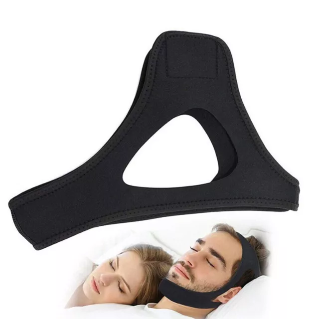 3pcs Anti Snoring Chin Jaw Strap Belt Stop Snore Device Apnea Solution Support 2