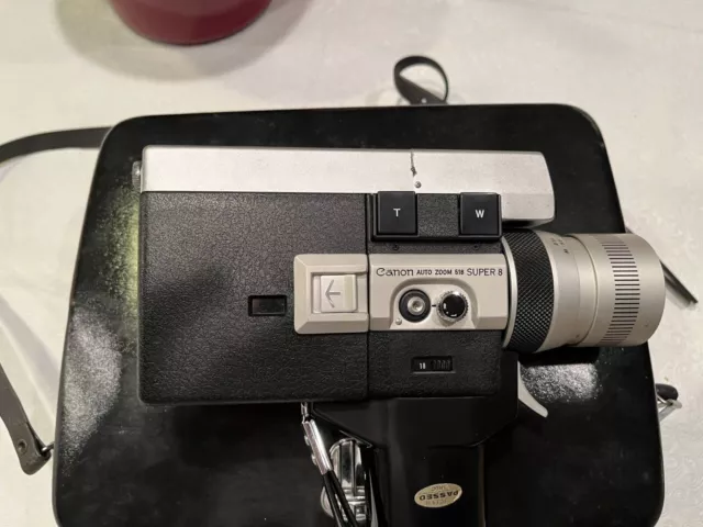 Vintage Canon Auto Zoom 518 Super 8 Film Camera (Excellent Condition)