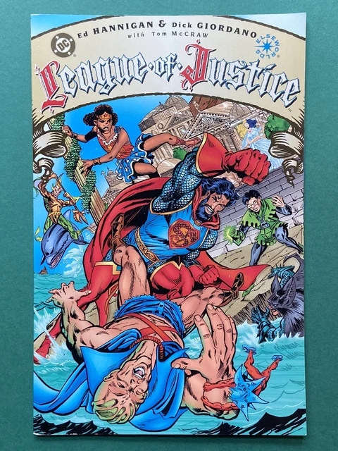 LEAGUE OF JUSTICE Stave 2 Hero War TPB NM (DC 1996) Hannigan Giordano