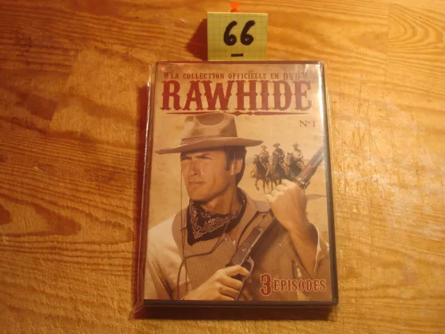 DVD : RAWHIDE N°1 - 3 Episodes / Clint Eastwood / Western / Comme Neuf