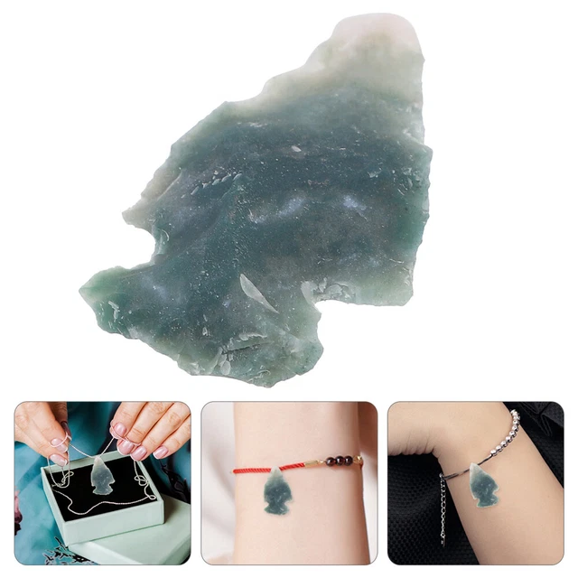 Jewelry Pendant Agate Stone Charm Stoppers Bracelets Stone Decor Charm Bracelets