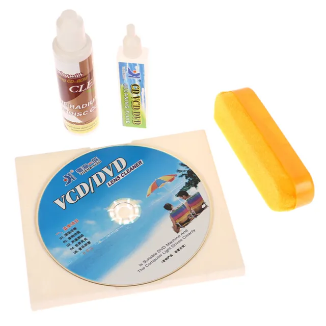 4 In 1 CD VCD DVD Player Maintenance Lens Disc Cleaning Kit YH-A4 Drive Cleani u