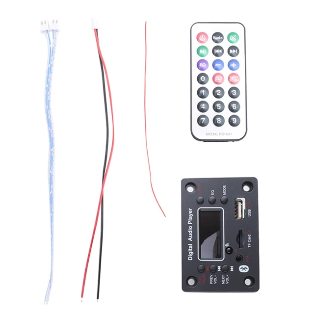 BLUETOOTH MODULE CAR Audio Bluetooth Mp3 Decoder Board Mp3 Decoder 6688 ...