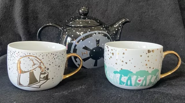 Star Wars Teapot and Tea Mugs