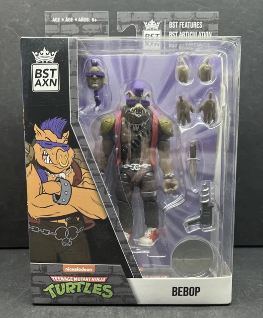 BST AXN Teenage Mutant Ninja Turtles TMNT BEBOP Action Figure Factory Sealed NEW
