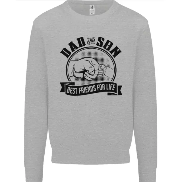 Dad & Son Best Friends Fathers Day Mens Sweatshirt Jumper