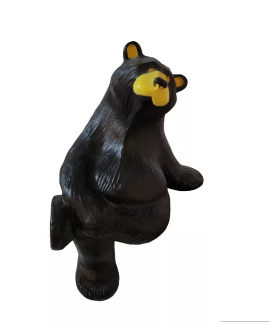 Bear Foots Shelf Sitter "Seth" Bear Figurine Rare By Jeff Flemming