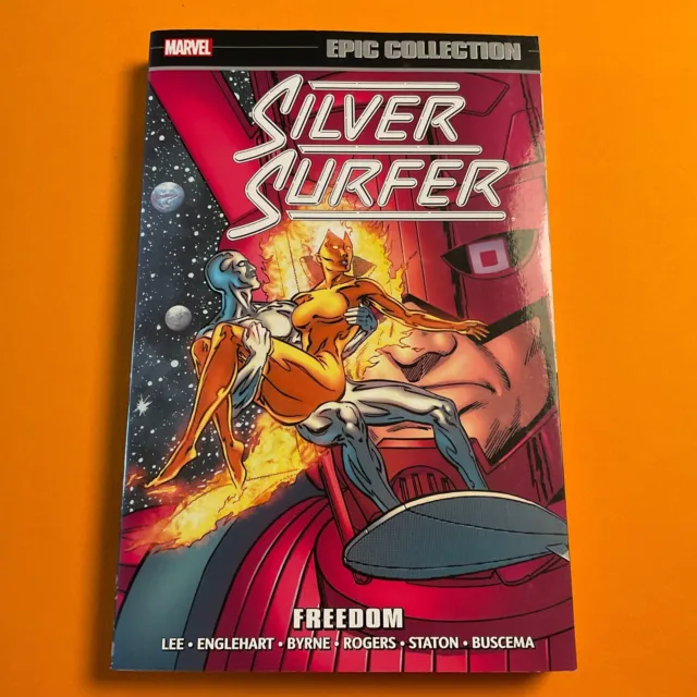 Silver Surfer Epic Collection Vol. 3 Freedom Rare OOP Stan Lee John Byrne TPB