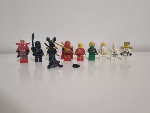 LEGO NINJAGO Minifigures Bulk Lot - Kai Dx Loyd Zane