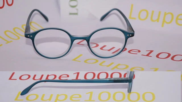 Lunettes Loupe De Lecture Rétro Pré-montées Rondes - Référence R254 N°704 - 3 Coloris, Branches Flexibles