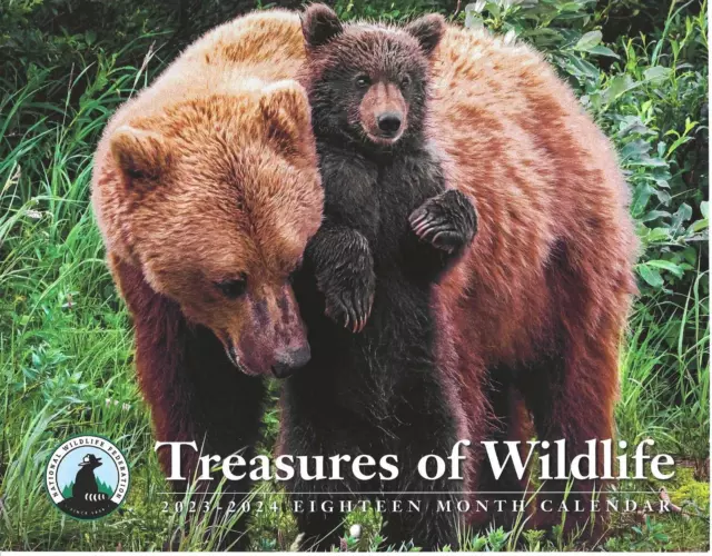 2024 WALL CALENDAR National Wildlife Federation Treasures of Wildlife