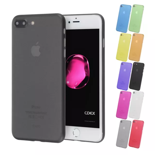 Ultraslim Case IPHONE Se 8 7 Plus Matte Clear Protective Case Cover Film 2