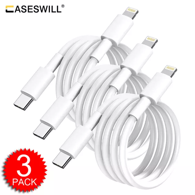 USB-C Charger 20W Fast Charging Cable for iPhone 14 Plus 13 12 11 Pro Max iPad