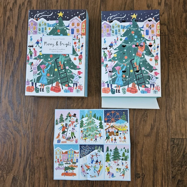Louise Cunningham 'Merry & Bright' 12 Days Of Christmas Advent Puzzle Calendar – 12 Mini Puzzles - View #13