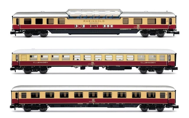 ARNOLD HN4507 AKE Rheingold 3-unit Pack Set 1/2: Gauge 1:160 Scale ...