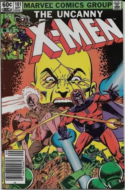 Uncanny X-Men 161-A Marvel Comics Vol-1 (1981-2011) Grade 5.0