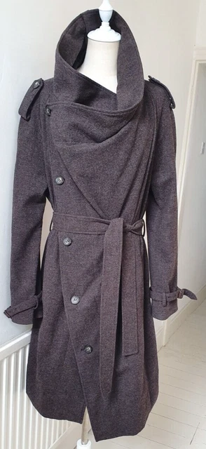 GORGEOUS ALL SAINTS UK14 Us10 Eu42 Nahara Saredon Trench