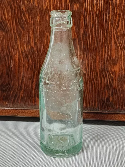 Top Script Westpoint GA Georgia Straight Side Coca Cola Coke Bottle Chipped KK6