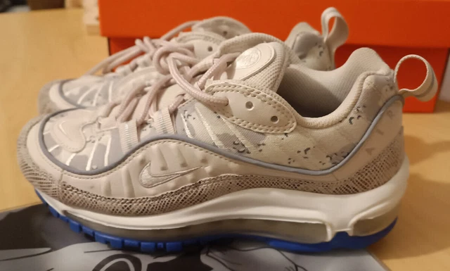 NIKE AIR MAX 98 Snakeskin Camo Women s 2019 taille 35.5 US 5 UK 2.5 EUR 49 00 PicClick FR