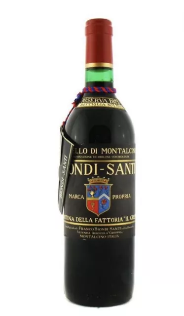 Brunello di Montalcino BIONDI SANTI Riserva 1975