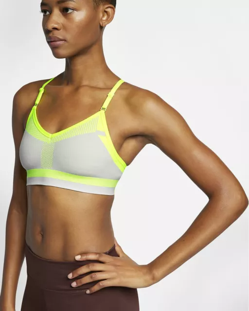 Nike Indy Women's Light-Support Sports Bra Sz XS NWT pink 878614-626