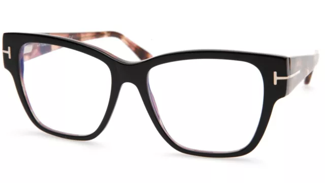 NEW TOM FORD TF5745-B 005 Black Eyeglasses Frame 54-16-140mm B46mm Italy