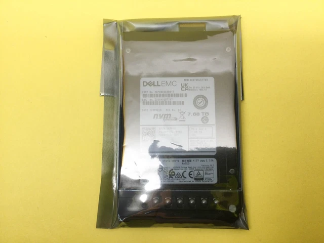 thumbnail image 2 of Dell 4TB NVMe PCIe U.2 SSD – Read Intensive – 2.5” – R1K6J / SSDPE2KX040T8T 2 of 5
